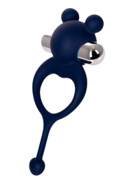 Синее виброкольцо с хвостиком JOS MICKEY - JOS - в Копейске купить с доставкой