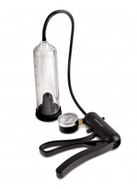 Вакуумная мужская помпа с датчиком давления Pro-Gauge Power Pump - Pipedream - в Копейске купить с доставкой