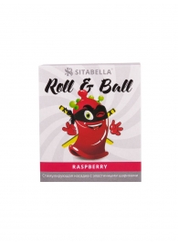 Стимулирующий презерватив-насадка Roll   Ball Raspberry - Sitabella - купить с доставкой в Копейске