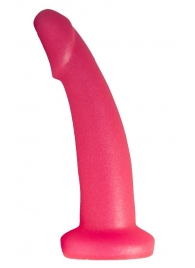 Розовый плаг-массажёр для простаты - 13,5 см. - LOVETOY (А-Полимер) - в Копейске купить с доставкой