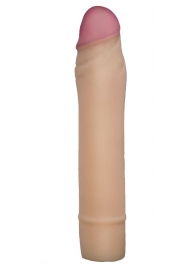 Телесная насадка-удлинитель из неоскин - 19,5 см. - LOVETOY (А-Полимер) - в Копейске купить с доставкой
