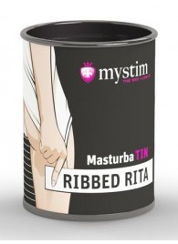 Компактный мастурбатор MasturbaTIN Ribbed Rita - MyStim - в Копейске купить с доставкой