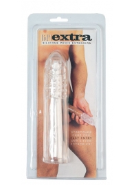 Насадка-удлинитель из прозрачного силикона LIDL EXTRA SILICONE PENIS EXTENSION - Seven Creations - в Копейске купить с доставкой