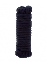 Чёрная веревка для связывания BONDX LOVE ROPE - 5 м. - Dream Toys - купить с доставкой в Копейске
