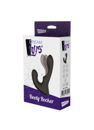 Чёрный массажер простаты с 2 моторами BOOTY ROCKER - Dream Toys - в Копейске купить с доставкой