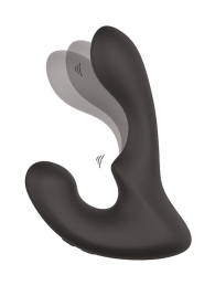 Чёрный массажер простаты с 2 моторами BOOTY ROCKER - Dream Toys - в Копейске купить с доставкой