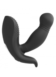 Черный вибромассажер простаты PROSTATE HERO - Dream Toys - в Копейске купить с доставкой