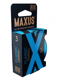 Классические презервативы в железном кейсе MAXUS Classic - 3 шт. - Maxus - купить с доставкой в Копейске