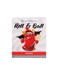 Стимулирующий презерватив-насадка Roll   Ball Cherry - Sitabella - купить с доставкой в Копейске