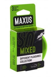 Презервативы в железном кейсе MAXUS Mixed - 3 шт. - Maxus - купить с доставкой в Копейске
