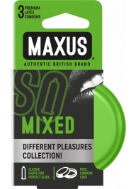 Презервативы в железном кейсе MAXUS Mixed - 3 шт. - Maxus - купить с доставкой в Копейске