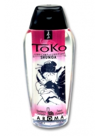 Лубрикант с ароматом клубники и шампанского - 165 мл. - Shunga - купить с доставкой в Копейске