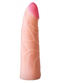 Фаллическая насадка на трусики харнесс - 17,5 см. - LOVETOY (А-Полимер) - купить с доставкой в Копейске