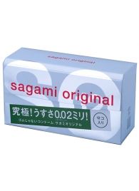Ультратонкие презервативы Sagami Original - 12 шт. - Sagami - купить с доставкой в Копейске