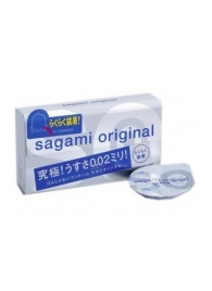 Ультратонкие презервативы Sagami Original QUICK - 6 шт. - Sagami - купить с доставкой в Копейске
