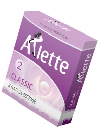 Классические презервативы Arlette Classic - 3 шт. - Arlette - купить с доставкой в Копейске
