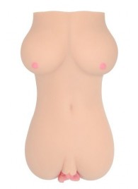 Телесный мастурбатор-вагина Clara OnaHole с имитацией груди - KOKOS - в Копейске купить с доставкой