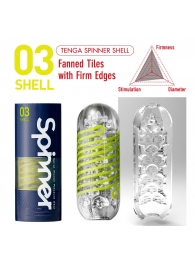 Мастурбатор SPINNER Shell - Tenga - в Копейске купить с доставкой