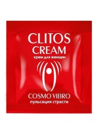 Пробник возбуждающего крема для женщин Clitos Cream - 1,5 гр. - Биоритм - купить с доставкой в Копейске
