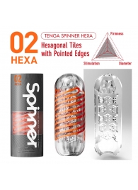 Мастурбатор SPINNER Hexa - Tenga - в Копейске купить с доставкой
