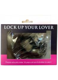 Черные меховые наручники Love с ключиками - Baile - купить с доставкой в Копейске