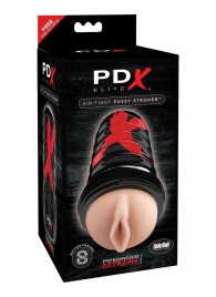 Телесный мастурбатор-вагина Air Tight Pussy Stroker - Pipedream - в Копейске купить с доставкой