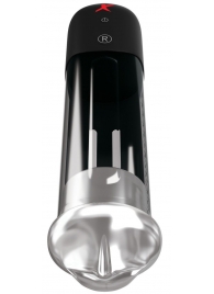 Автоматическая вакуумная помпа Blowjob Power Pump - Pipedream - в Копейске купить с доставкой