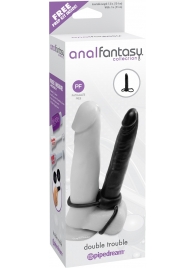 Анальный страпон - двойное проникновение - Pipedream - в Копейске купить с доставкой