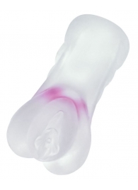 Прозрачный реалистичный мастурбатор Juicy Pussy Crystal Rose - ToyFa - в Копейске купить с доставкой