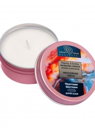 Массажная свеча  Фруктовая фантазия - БиоМед - купить с доставкой в Копейске