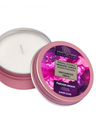 Массажная свеча  Райская вишня - БиоМед - купить с доставкой в Копейске