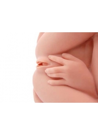 Реалистичный торс-девушка Hera 3 с тремя тугими отверстиями, вибрацией, ротацией и голосом - KOKOS - в Копейске купить с доставкой