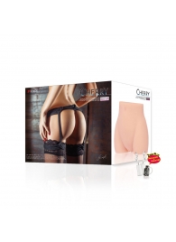 Мастурбатор-полуторс Cherry с вибрацией и двумя любовными тоннелями - KOKOS - в Копейске купить с доставкой