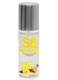 Лубрикант на водной основе Stimul8 Flavored Lube с ванильным ароматом - 125 мл. - Stimul8 - купить с доставкой в Копейске