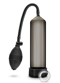 Черная вакуумная помпа VX101 Male Enhancement Pump - Blush Novelties - в Копейске купить с доставкой