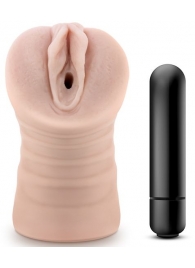 Телесный мастурбатор-вагина Rain - Blush Novelties - в Копейске купить с доставкой