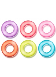 Набор из 6 эрекционных колец King of the Ring - Blush Novelties - в Копейске купить с доставкой