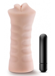 Телесный мастурбатор-ротик Angie - Blush Novelties - в Копейске купить с доставкой