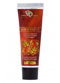 Интимный съедобный лубрикант JUICY FRUIT с ароматом фруктов - 30 мл. - БиоМед - купить с доставкой в Копейске
