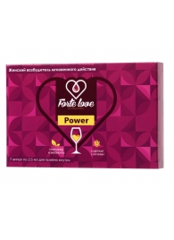 Женский возбудитель мгновенного действия Forte Love Power - 7 ампул (2,5 мл.) - Капиталпродукт - купить с доставкой в Копейске