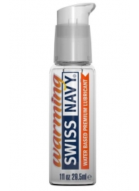 Разогревающий лубрикант на водной основе Swiss Navy Warming Lube - 29,5 мл. - Swiss navy - купить с доставкой в Копейске