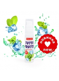 Гель-смазка Tutti-frutti со вкусом сладкой мяты - 30 гр. - Биоритм - купить с доставкой в Копейске