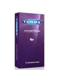 Презервативы Torex  Ультратонкие  - 12 шт. - Torex - купить с доставкой в Копейске