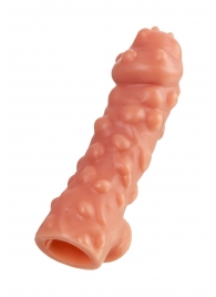 Насадка на фаллос с крупными бугорками EXTREME SLEEVE - 15,6 см. - KOKOS - в Копейске купить с доставкой