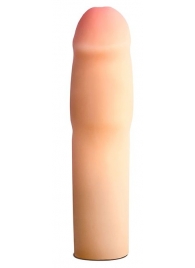 Телесная насадка-удлинитель на пенис PERFORMANCE 1.5INCH COCK XTENDER - 16 см. - Blush Novelties - в Копейске купить с доставкой