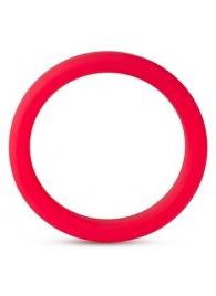 Красное эрекционное кольцо Silicone Go Pro Cock Ring - Blush Novelties - в Копейске купить с доставкой
