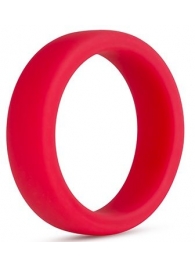 Красное эрекционное кольцо Silicone Go Pro Cock Ring - Blush Novelties - в Копейске купить с доставкой