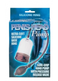 Помпа на головку фаллоса Penis Head Pump - Seven Creations - в Копейске купить с доставкой