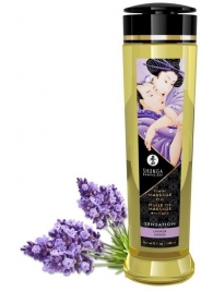 Массажное масло с ароматом лаванды Sensation - 240 мл. - Shunga - купить с доставкой в Копейске