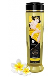 Массажное масло с ароматом моной Serenity - 240 мл. - Shunga - купить с доставкой в Копейске